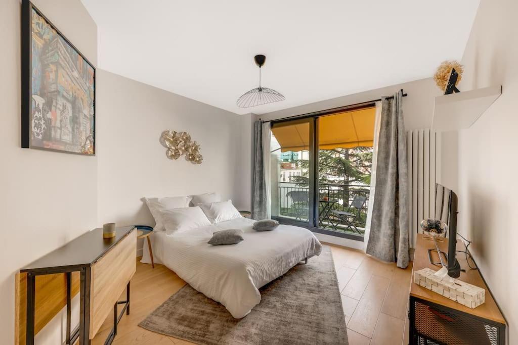 Espace Champerret - 1 Bedroom 4 People ลูวาลัวเปแรต์ ภายนอก รูปภาพ